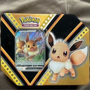 Pokémon TCG Eevee V Powers Tin Box Set